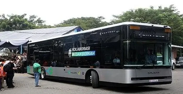 Baterai Bus Listrik Medan