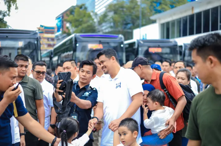 Bus Listrik BRT Medan