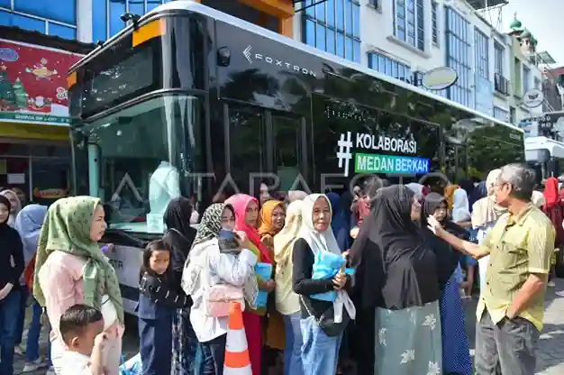 Bus Listrik 60 Unit di Medan