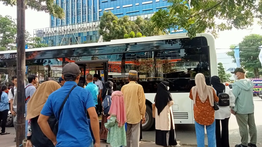 Pelanggaran di Bus Listrik