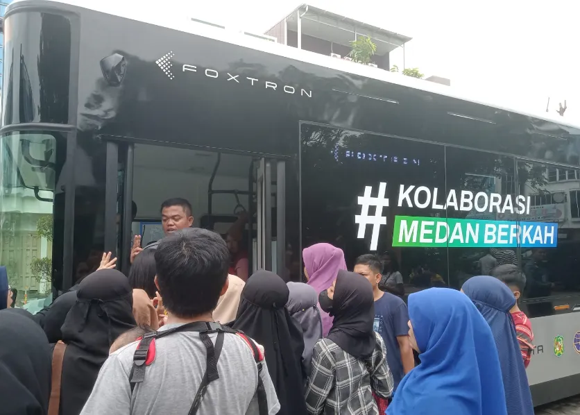 Keunggulan Bus Listrik di Medan