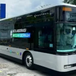 Mudik Gratis Naik Bus Listrik Medan Libur Nataru