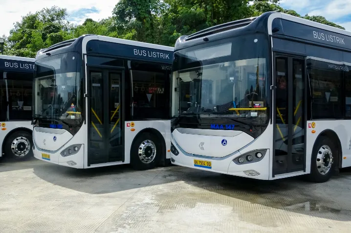 Cara Pantau Bus Listrik Medan