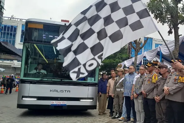 Penerapan Kartu Bus Listrik Medan