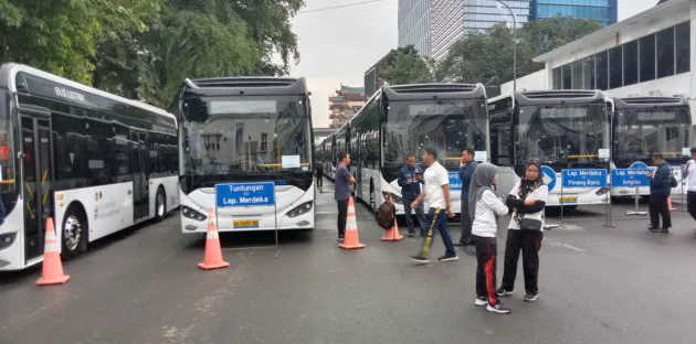 Rute Bus Listrik Medan Terbaru