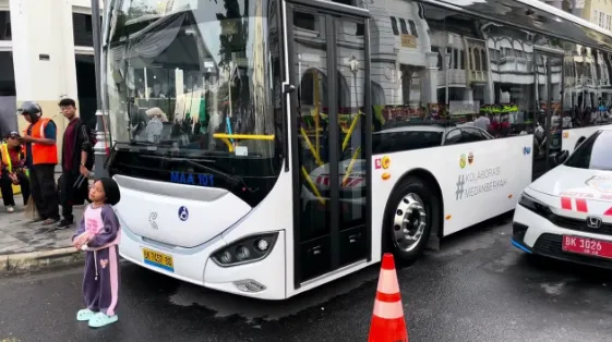 Rute Bus Listrik Medan Terbaru