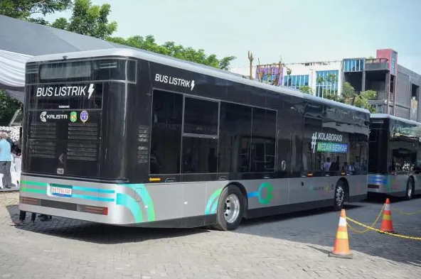 Sistem Pembayaran Bus Listrik Medan