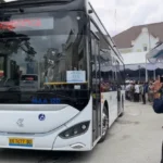 Bus Iistrik Medan Hemat energi