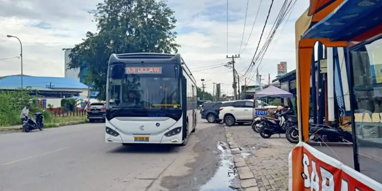 Syarat Naik Bus Listrik Medan