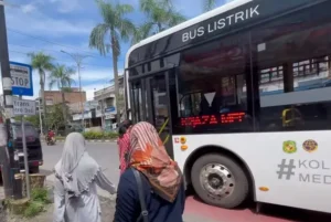 Syarat Naik Bus Listrik Medan