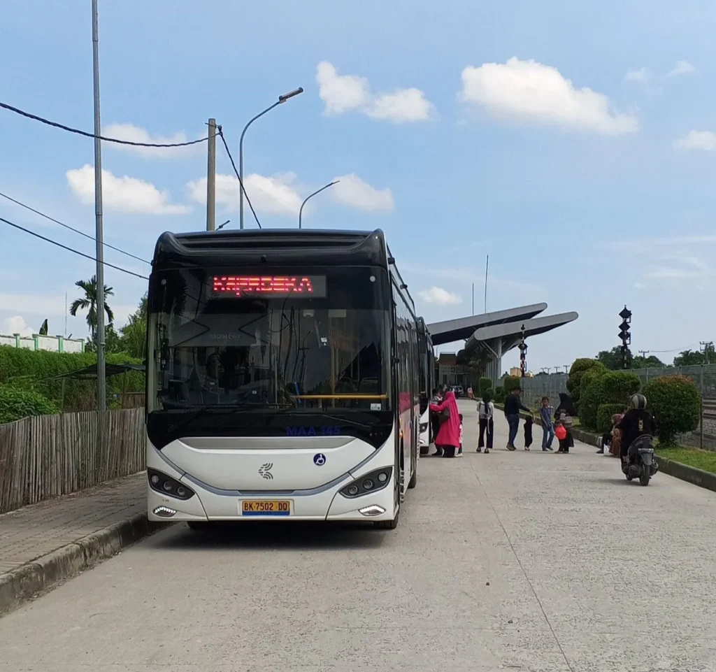 Kontak Layanan Bus Listrik Medan