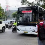 Perjalanan ke RS Adam Malik Dari Belawan Naik Bus Listrik