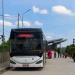 Naik Bus Listrik Medan Lebih Murah