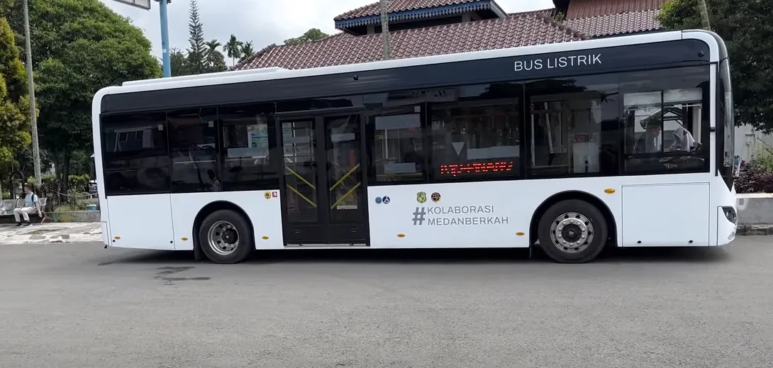 Kapasitas Penumpang Bus Listrik Medan