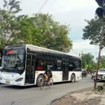 Pengalaman naik bus listrik Medan