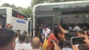 ASN Pemko Wajib Naik Bus Listrik