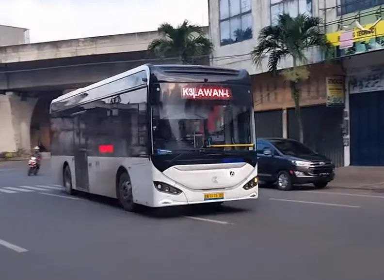 Perawatan Bus Listrik Medan